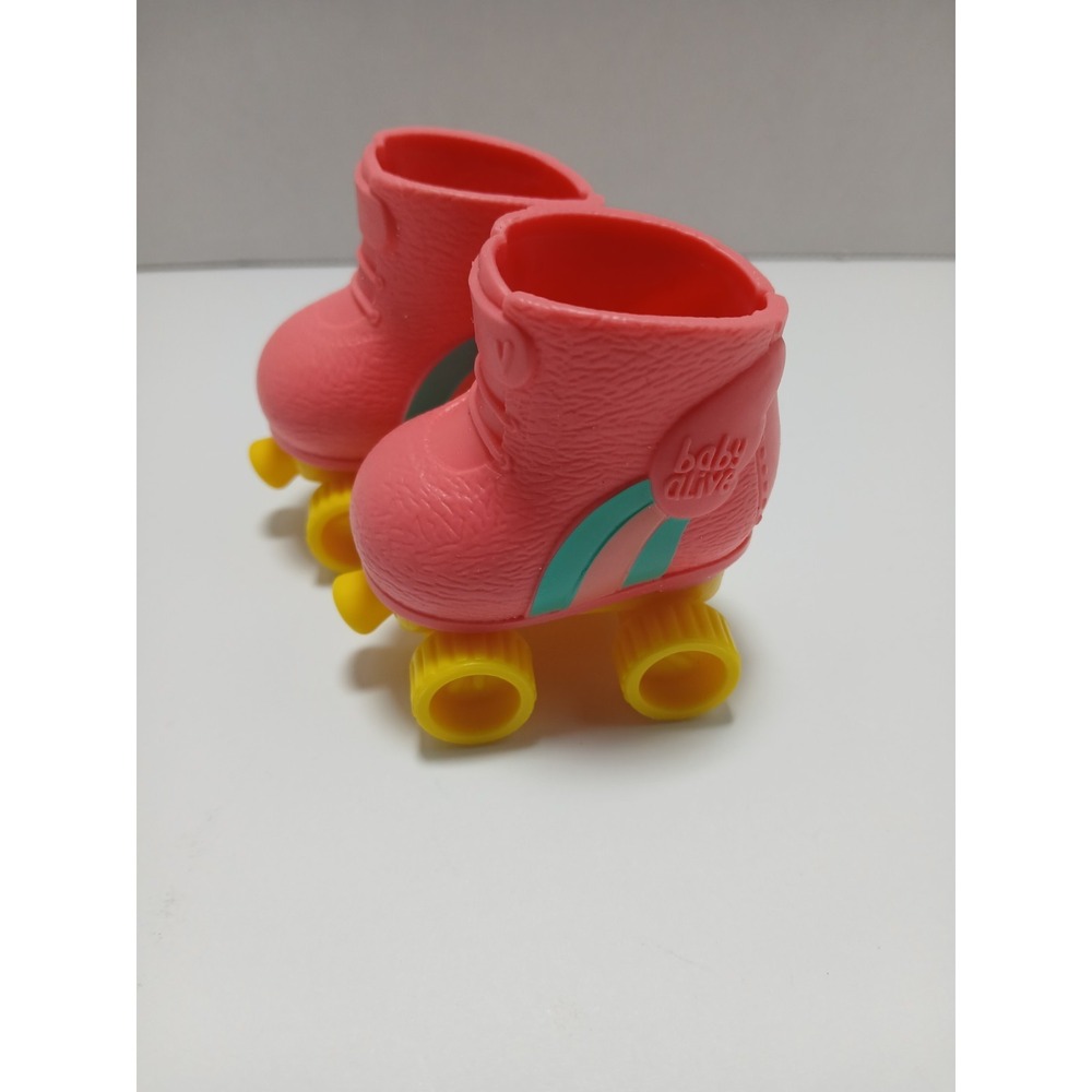 Baby Alive Roller Skate Doll Accessory Pink & Yellow Toy Replacement Set